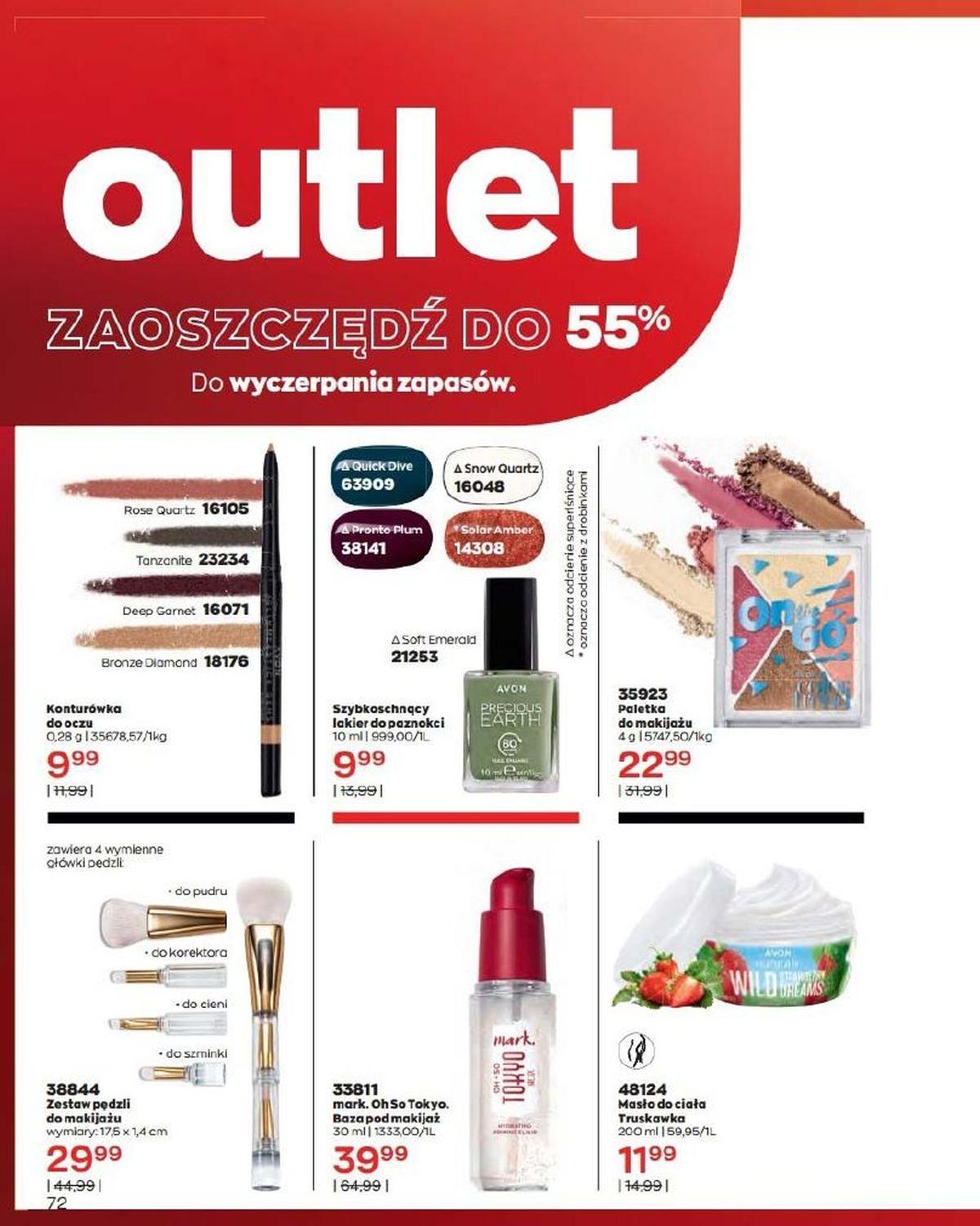 Gazetka promocyjna Avon str. 72