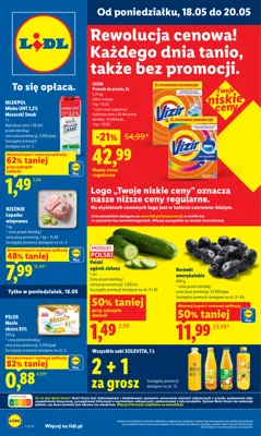 Lidl od poniedziałku